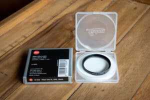 Leica E46 UVa II Black Filter (Original)