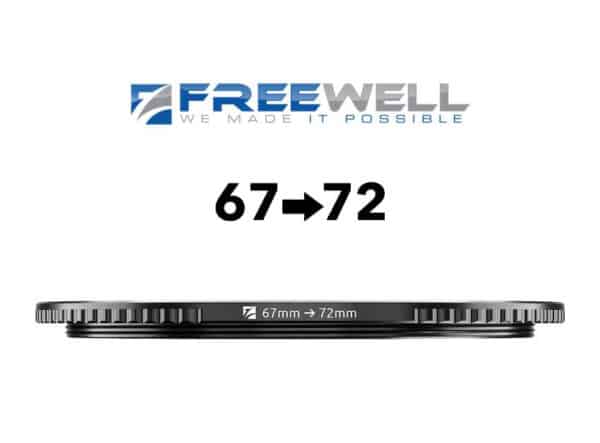 Freewell Magnetic Step-up Ring 67-72mm