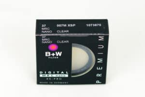 ฟิลเตอร์ B+W 37mm XS-PRO 007 CLEAR MRC NANO