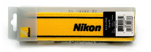 สายคล้องกล้อง Nikon สีเหลือง Strap 45