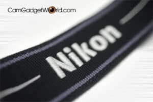 สายคล้องกล้อง Nikon สีดำเทา Strap 45 ของแท้ (Original)