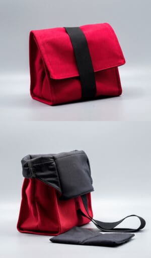ผ้าห่อกล้อง Camera Pouch mostTAP สีแดง