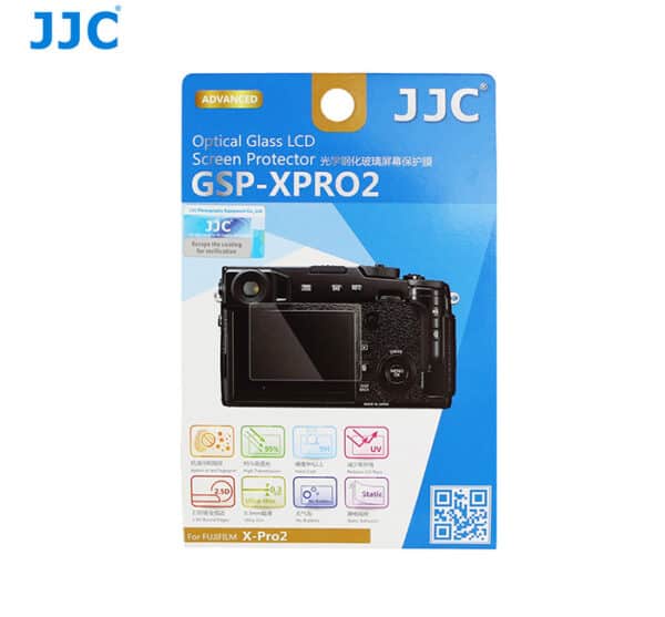 กระจกกันรอยหน้าจอ Fuji XPRO2 JJC LCD Screen Protector