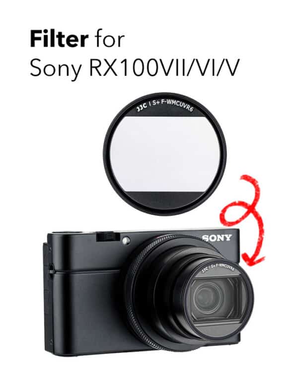 Filter สำหรับ Sony RX100 VII/VI/V และ Canon G7X Mark III/II