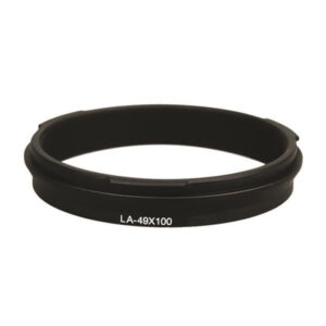 Adapter ต่อฟิลเตอร์ Fuji X100V สีดำ LA-49X100 Black