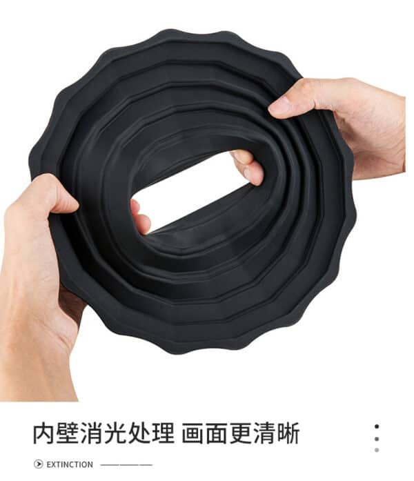 Flexible Lens Hood ซิลิโคน ช่วยป้องกันการเกิดแสงสะท้อน