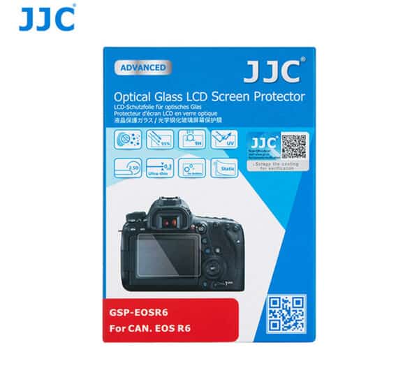 กระจกกันรอยหน้าจอ Canon EOS R6 JJC LCD Screen Protector