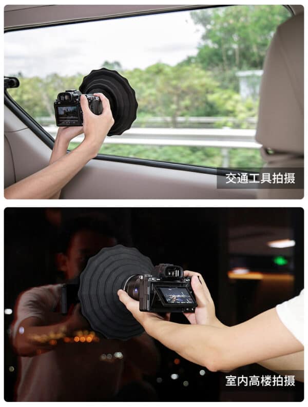 Flexible Lens Hood ซิลิโคน ช่วยป้องกันการเกิดแสงสะท้อน