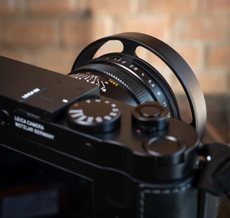 Hood Leica Q2 QP Q Black mostTap ฮูดเลนส์แบบกลม CamGadgetWorld