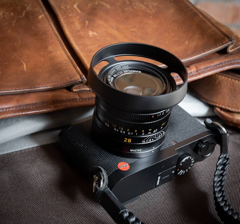 Hood Leica Q2 QP Q Black mostTap ฮูดเลนส์แบบกลม CamGadgetWorld