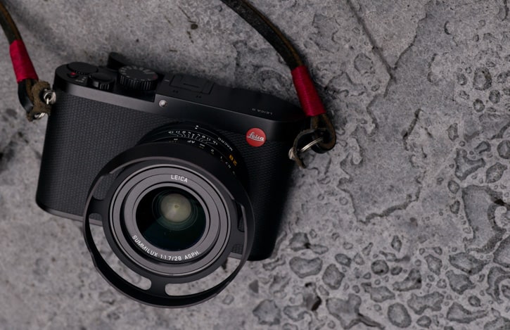 Overgaard Lens Shade Leica Q2 QP Q Black