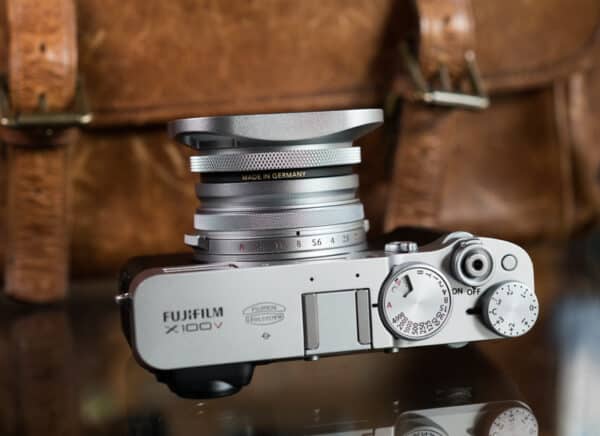 ฮูด Haoge Fuji X100V สีเงิน
