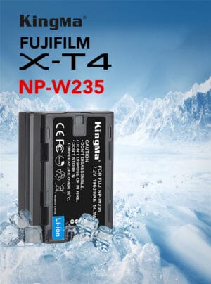 แบตเตอรี่ Fuji XT4 NP-W235 แบตเทียบ Kingma