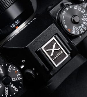 ตัวปิดช่องแฟลช Hot Shoe Cover Fuji X-series X100V XT4 XPRO3 สีดำ