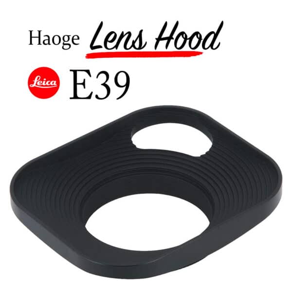 ฮูด Leica E39 สีดำ Leica Lens Hood