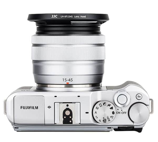 ฮูดเลนส์ Fuji 15-45mm f3.5-5.6 สีดำ