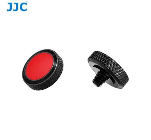 ปุ่มกดชัตเตอร์ JJC ดำแดง Deluxe Soft Release Black-Red