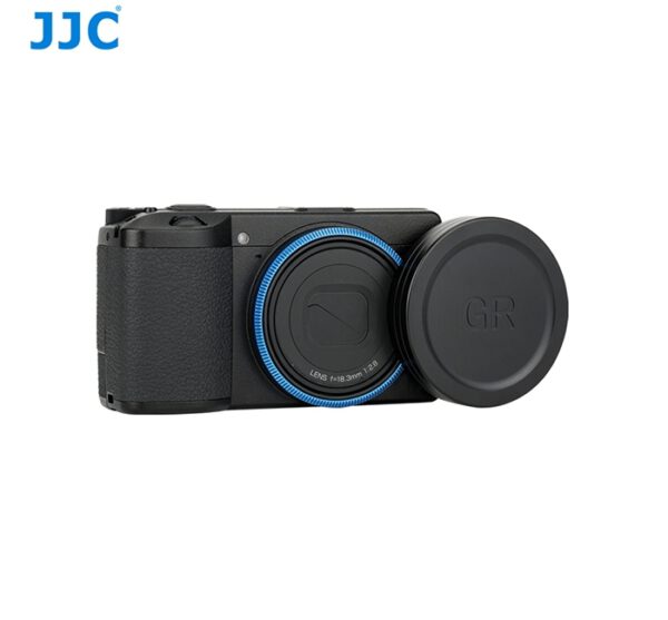 RICOH GRIII Adapter Ring Blue แหวนกล้อง Ricoh GR3 สีฟ้า จาก JJC