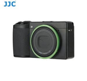 RICOH GRIII Ring Green แหวนกล้อง Ricoh GR3 สีเขียว จาก JJC
