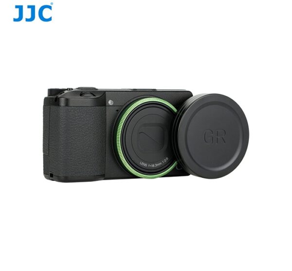 RICOH GRIII Adapter Ring Green แหวนกล้อง Ricoh GR3 สีเขียว จาก JJC