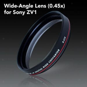 Wide-Angle Lens เลนส์ไวด์มุมกว้าง Sony ZV1 จาก Zomei
