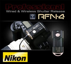 สายลั่นชัตเตอร์ Nikon Z6III Z5 Z6II Z7II Z6 Z7 แบบรีโมทไร้สาย RF908 Wireless Shutter Release