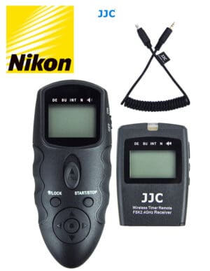 สายลั่นชัตเตอร์ Nikon Z5 Z6II Z7II Z6 Z7 รีโมท ไร้สาย JJC WT868 Wireless Shutter Timer Remote Control for Nikon MC-DC2