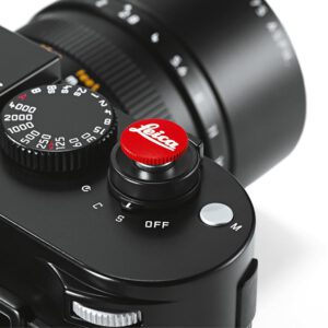 Leica Soft Release Button for M-System Cameras Red 12mm
