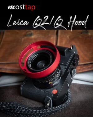ฮูด Leica Q2 QP Q Red mostTap ฮูดเลนส์แบบกลม