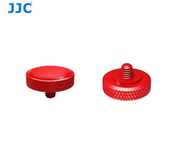 ปุ่มกดชัตเตอร์ JJC แดง Deluxe Soft Release Red