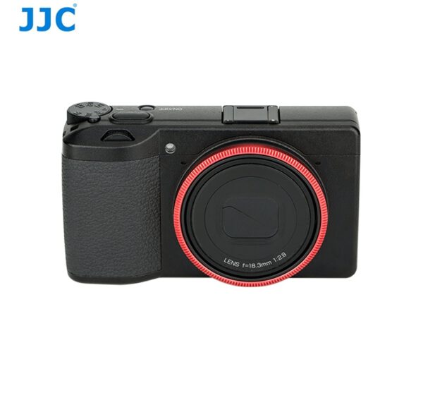 RICOH GRIII Adapter Ring Red แหวนกล้อง Ricoh GR3 สีแดง จาก JJC