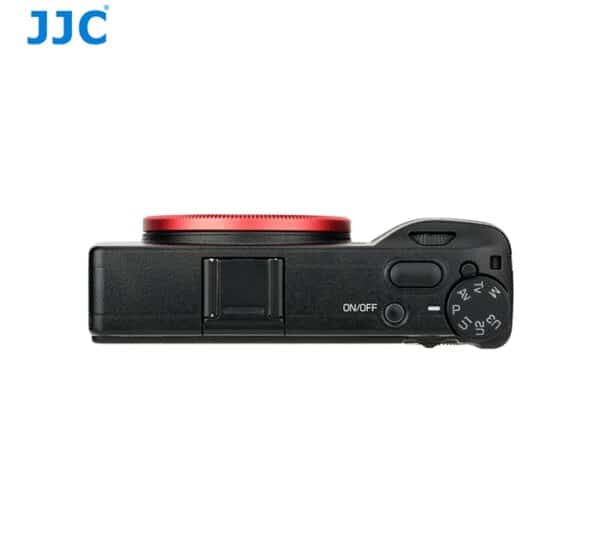 RICOH GRIII Adapter Ring Red แหวนกล้อง Ricoh GR3 สีแดง จาก JJC