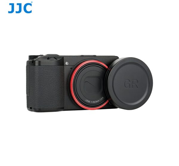 RICOH GRIII Adapter Ring Red แหวนกล้อง Ricoh GR3 สีแดง จาก JJC