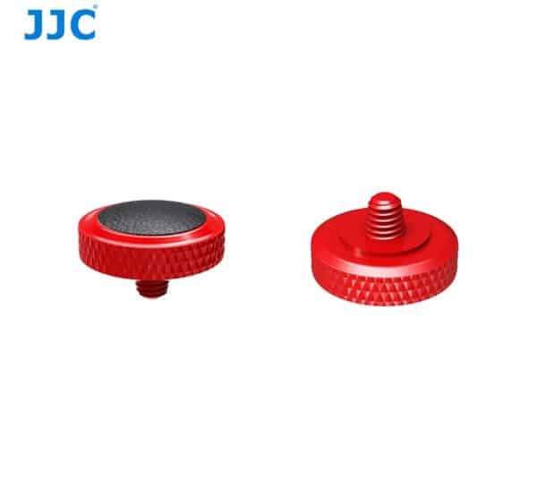 ปุ่มกดชัตเตอร์ JJC แดงดำ Deluxe Soft Release Red-Black