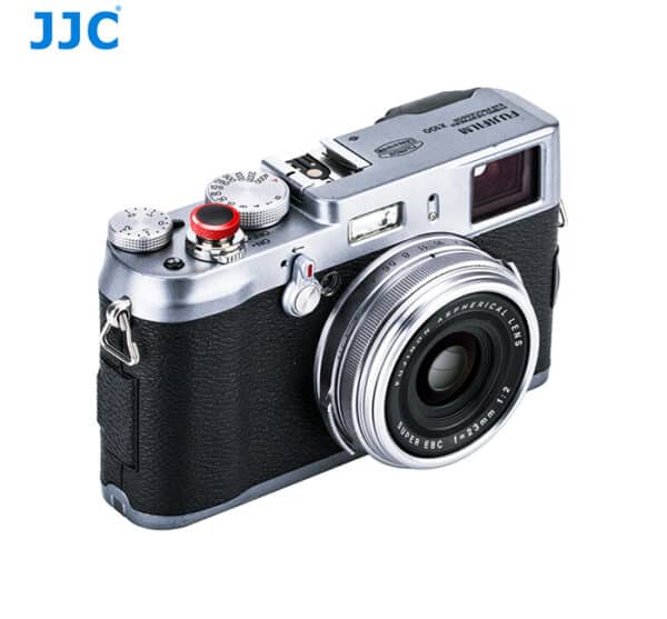 ปุ่มกดชัตเตอร์ JJC แดงดำ Deluxe Soft Release Red-Black