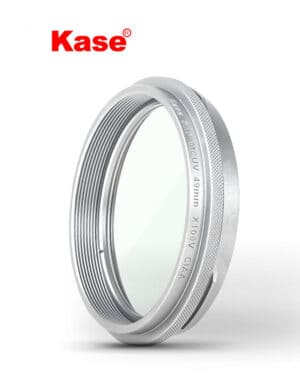 ฟิลเตอร์ Fuji X100V สีเงิน Kase พร้อม Built-in Adapter