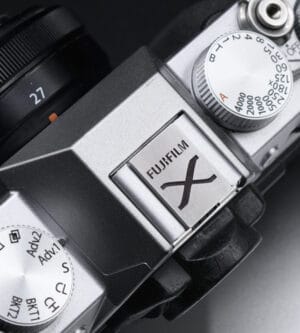 Hot Shoe Cover Fuji สีเงิน ปิดช่องแฟลชสำหรับกล้อง Fuji X-series X100V XT4 XPRO3