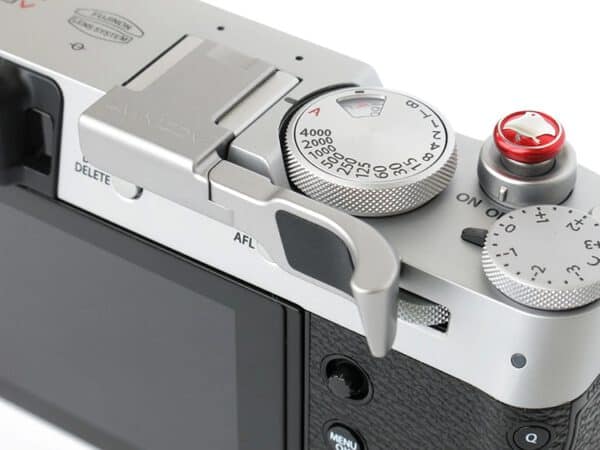 ที่พักนิ้ว Fuji X100V สีเงิน Lensmate Thumb Rest Silver