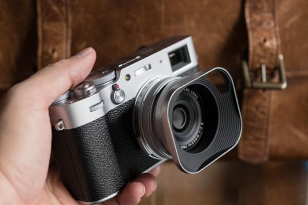 ฮูด Haoge Fuji X100V สีเงิน