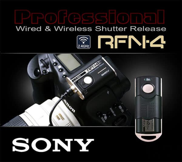 สายลั่นชัตเตอร์กล้อง Sony แบบรีโมท RFN4 Wireless Shutter Release