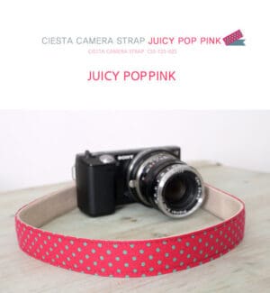 สายคล้องกล้อง Ciesta Juicy PopPink