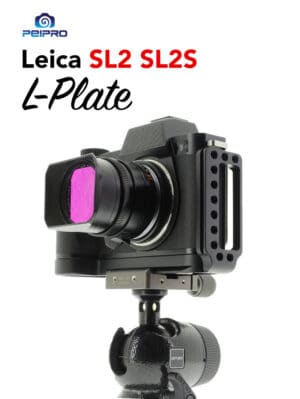 L-Plate Leica SL2S SL2 L-Bracket Black