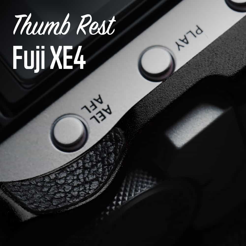 ที่พักนิ้ว Thumb Rest for Fuji XE4 สีดำ