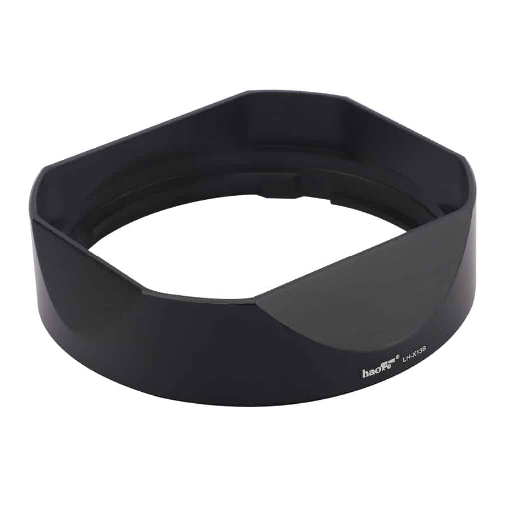 ฮูด Fuji 1855mm f2.84 จาก Haoge Lens Hood LHX13B