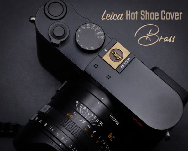 Hot Shoe Cover Leica Brass ปิดช่องแฟลช ทองเหลือง สีทอง