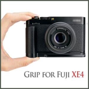 กริป Fuji XE4 จาก JJC HG-XE4 L-Plate Metal Grip