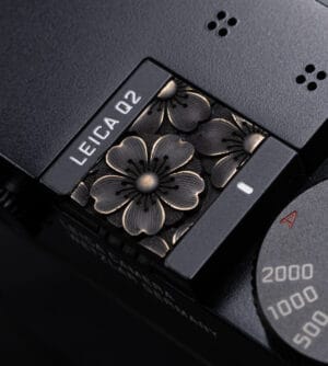Hot Shoe Cover Flower Vintage Brass ปิดช่องแฟลช ทองเหลืองรมดำ Leica D-LUX8 Q3 Q2 Q QP SL2S SL2 SL M11 M10 M10P M10R Nikon Zfc