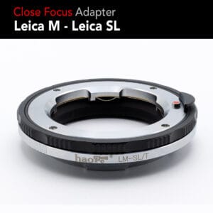 Haoge Leica M to Leica SL close focus adapter LM-SL macro helicoid อะแดปเตอร์ แปลงเลนส์