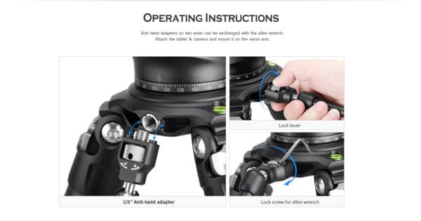แขนยืดกล้อง Magic Arm LeoFoto AM-4Kit