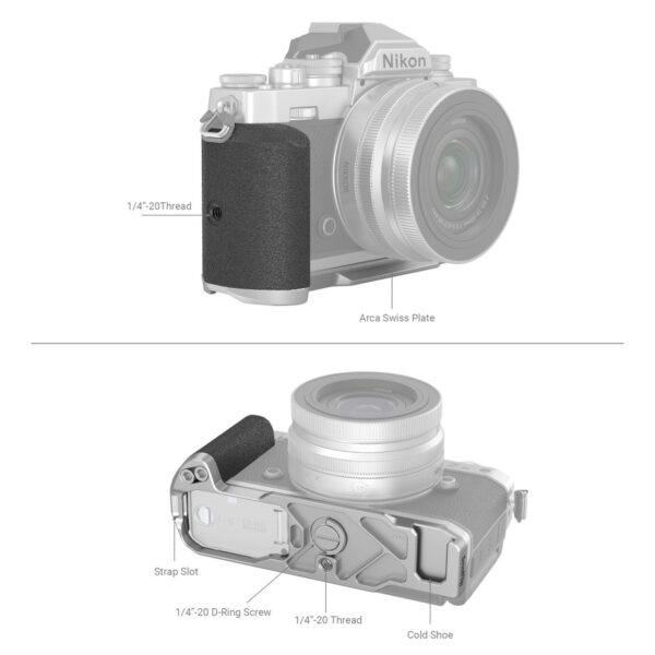 Grip Nikon Zfc Smallrig 3480 กริป L-plate